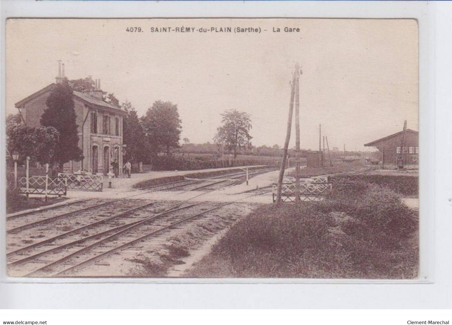 SAINT-REMY-du-PLAIN: La Gare - Très Bon état - Sonstige & Ohne Zuordnung