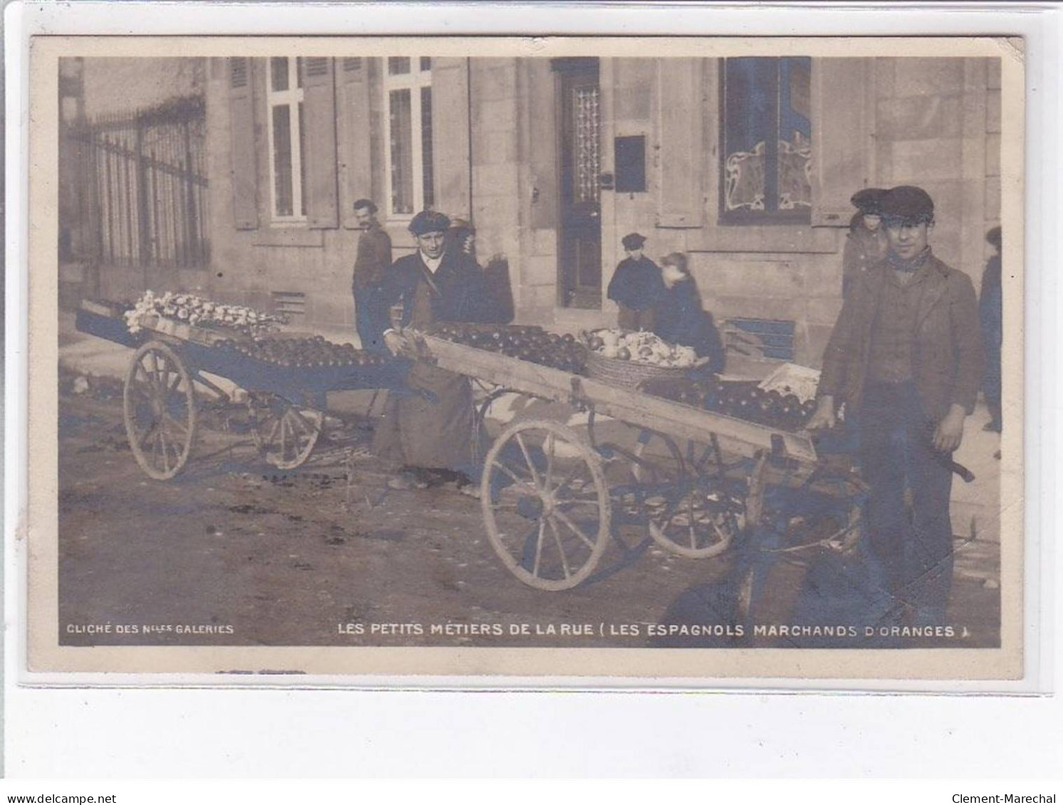 LIMOGES: Les Petits Métiers De La Rue (les Espagnols Marchands D'oranges - Très Bon état - Limoges