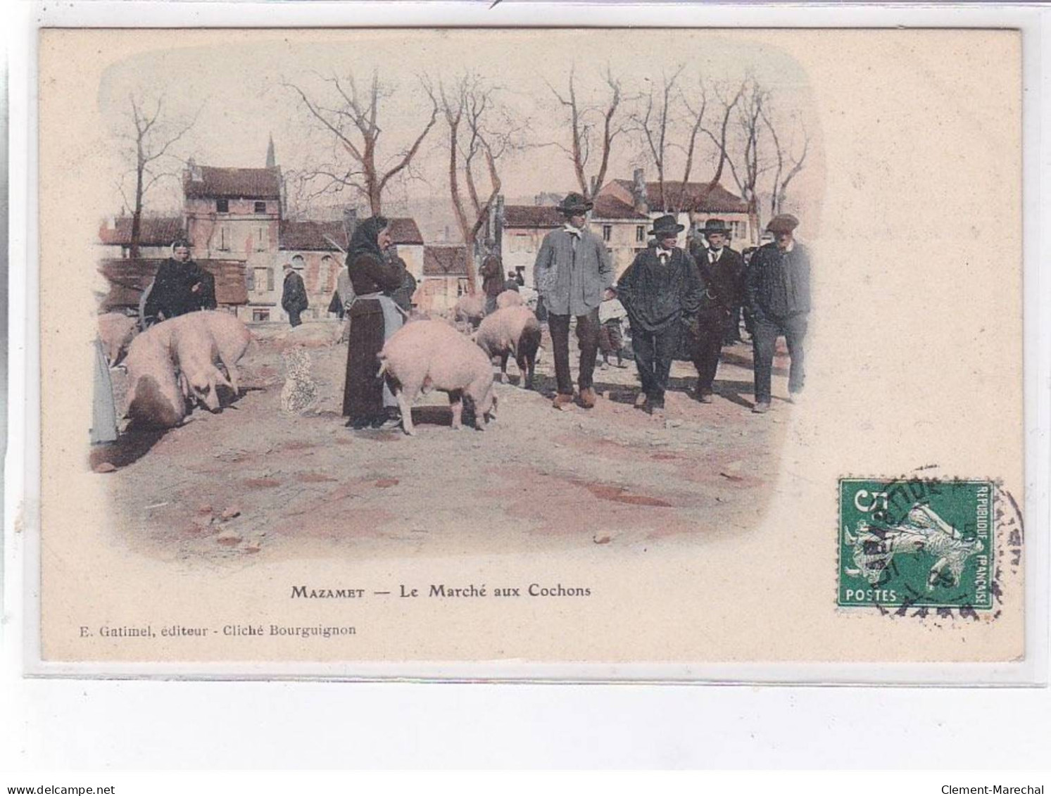 MAZAMET: Le Marché Aux Cochons - Très Bon état - Mazamet