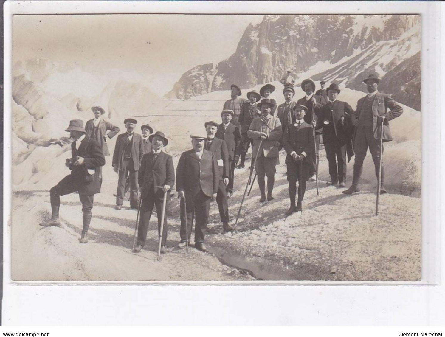 CHAMONIX: Mont-blanc, "les Grands Patrons De Méru En Vacances En 1912" - Très Bon état - Chamonix-Mont-Blanc