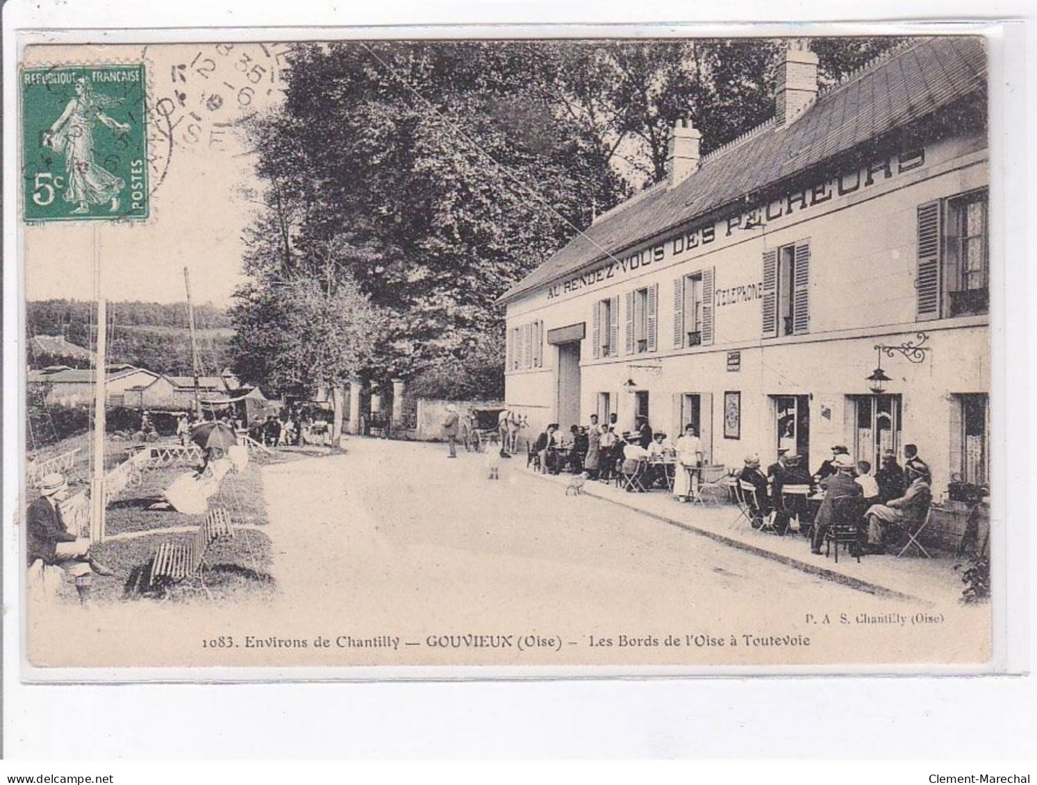 GOUVIEUX: Les Bords De L'oise à Toutevoie - Très Bon état - Gouvieux