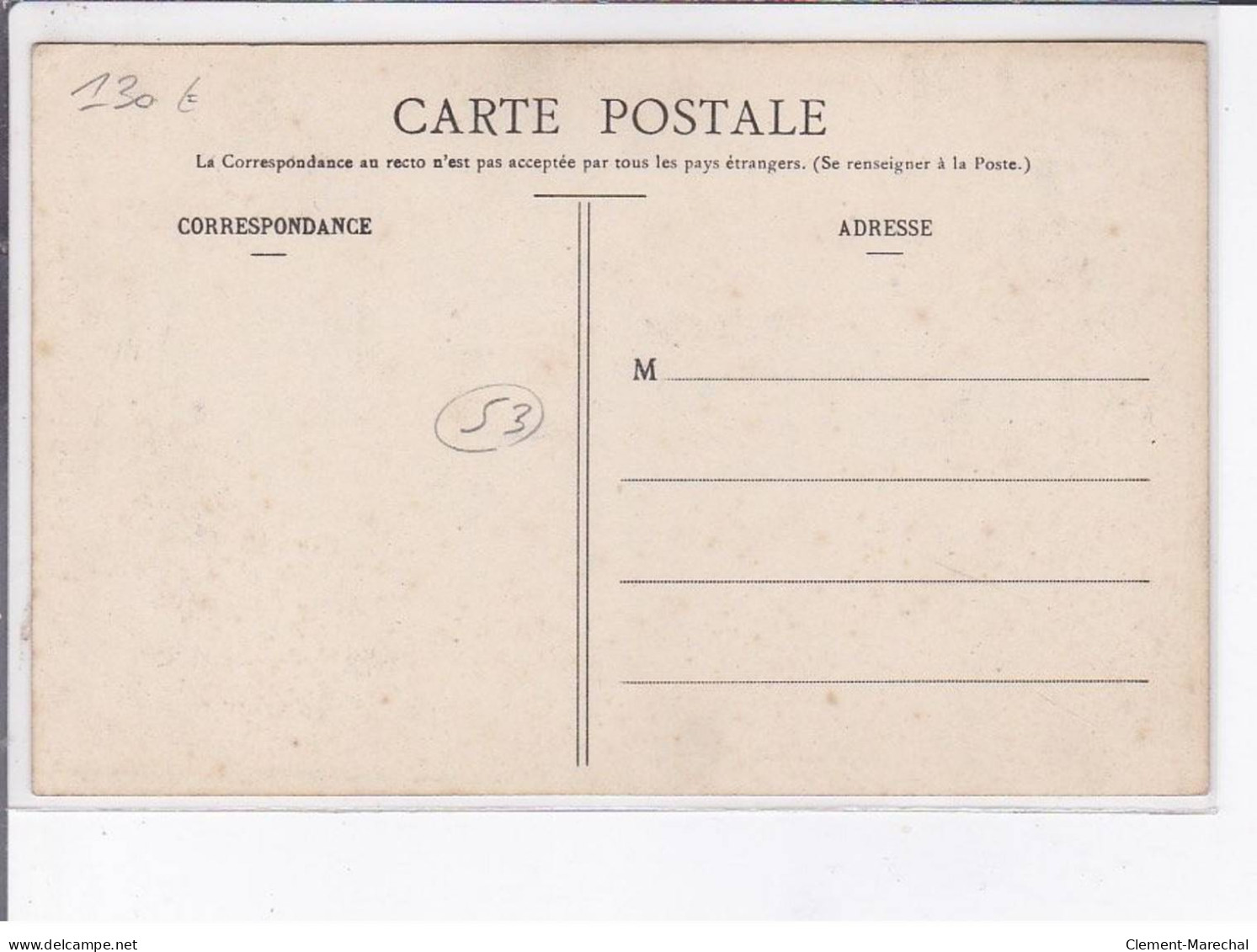 MAYENNE: La Porte Enfoncée, Inventaire Javron 19 Février 1906 - Très Bon état - Andere & Zonder Classificatie