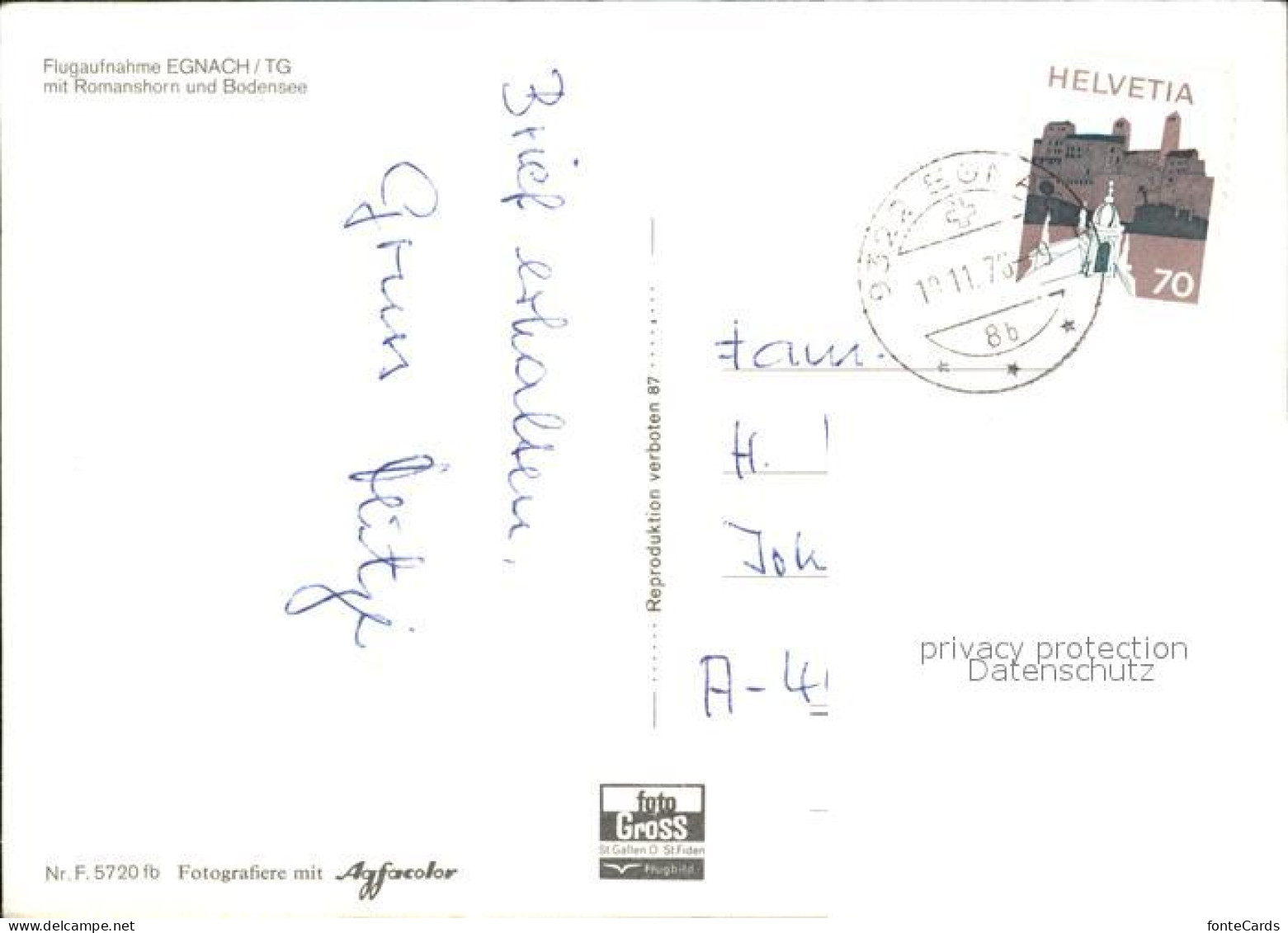 12590920 Egnach Romanshorn Bodensee Flugaufnahme Egnach - Autres & Non Classés