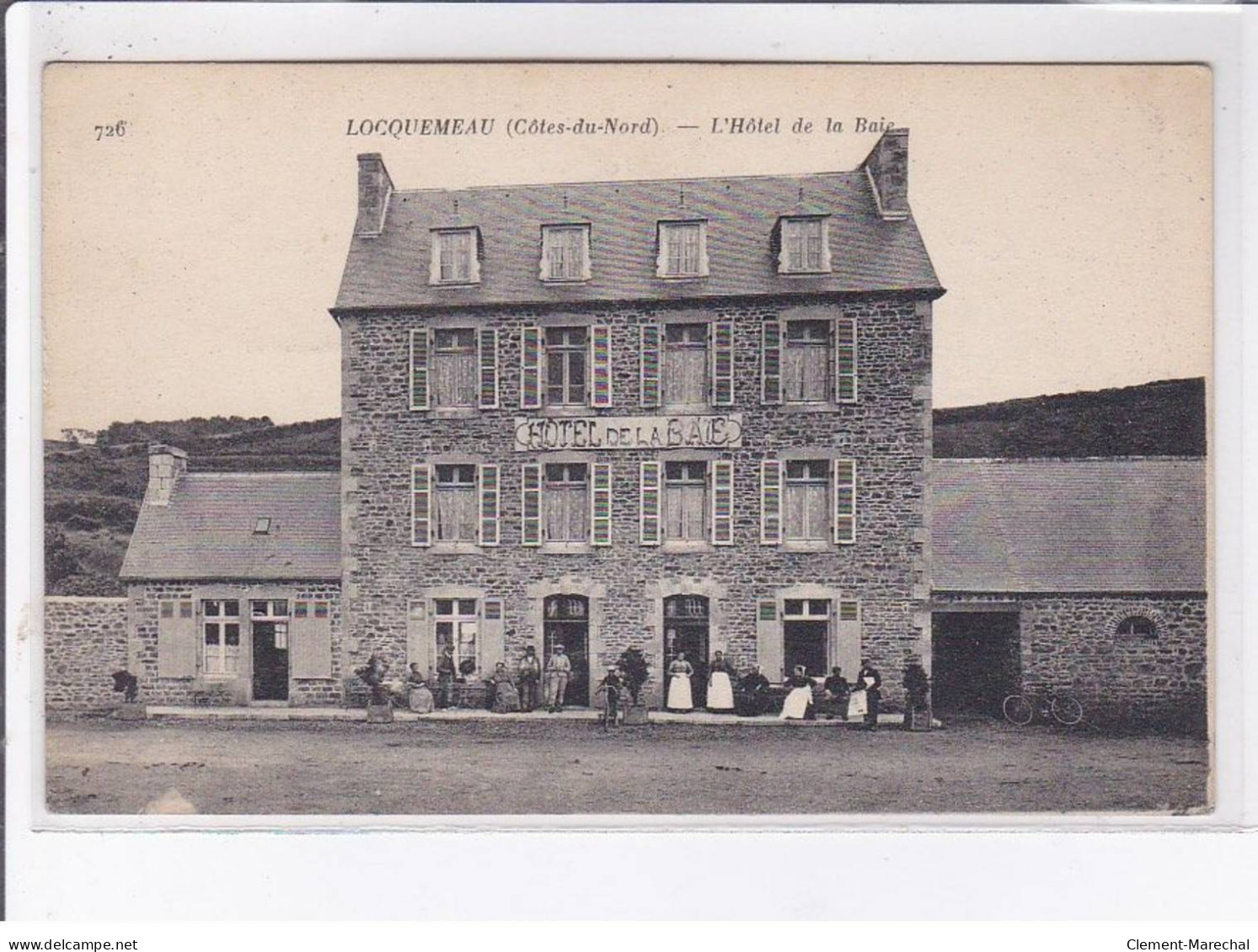 LOCQUEMEAU: L'hôtel De La Baie - Très Bon état - Altri & Non Classificati