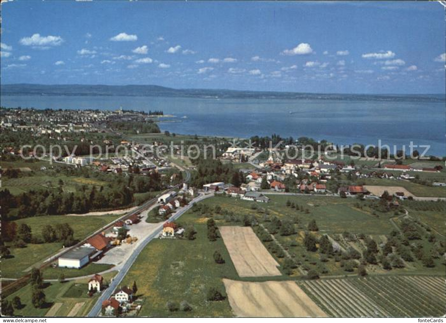 12590912 Egnach Romanshorn Bodensee Flugaufnahme Egnach - Autres & Non Classés