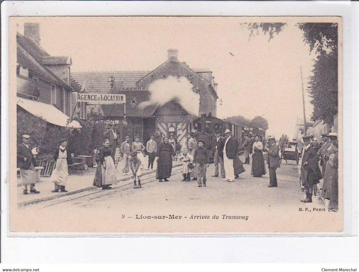 LION-sur-MER: Arrivée Du Tramway - Très Bon état - Other & Unclassified
