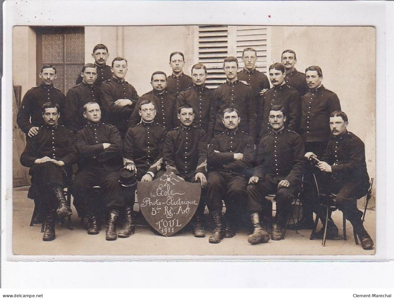 TOUL: Ecole Photo-electrique 5em Régiment D'artillerie 1911 - état - Toul