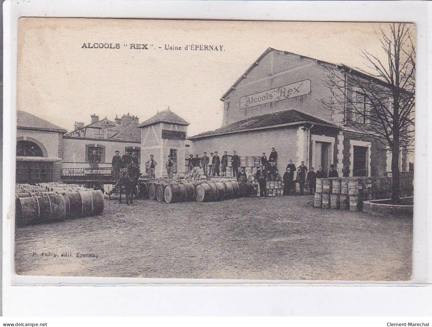 EPERNAY: Alcools "rex", Usine - Très Bon état - Epernay