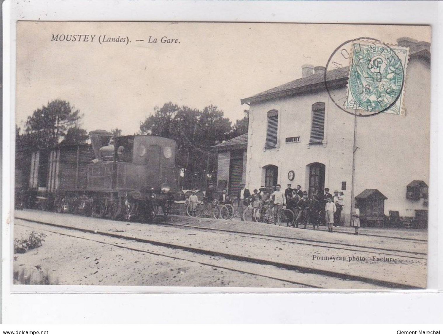 MOUSTEY: La Gare - Très Bon état - Other & Unclassified