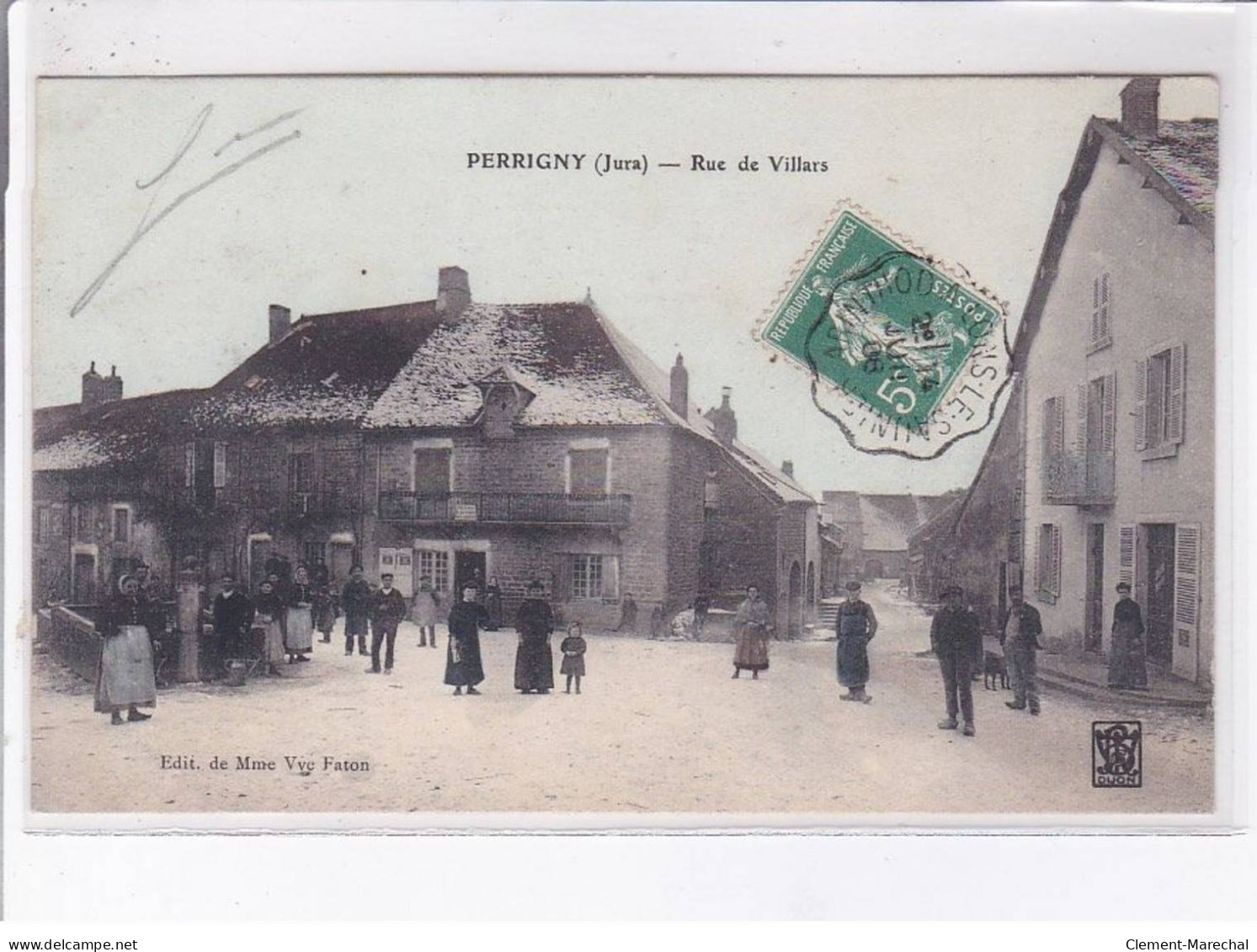 PERRIGNY: Rue De Villars - Très Bon état - Andere & Zonder Classificatie