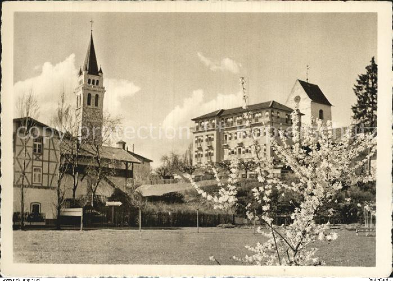 12590900 Romanshorn Bodensee Fruehling Schloss Romanshorn - Autres & Non Classés