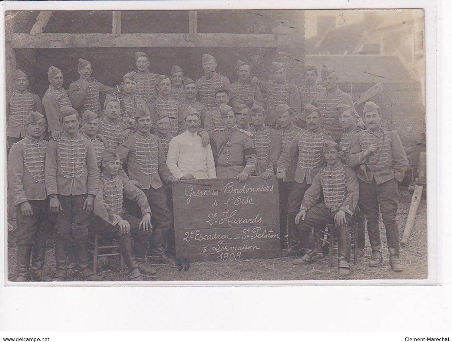 MERU - Carte Photo - Grève Des Boutonniers - Très Bon état - Meru