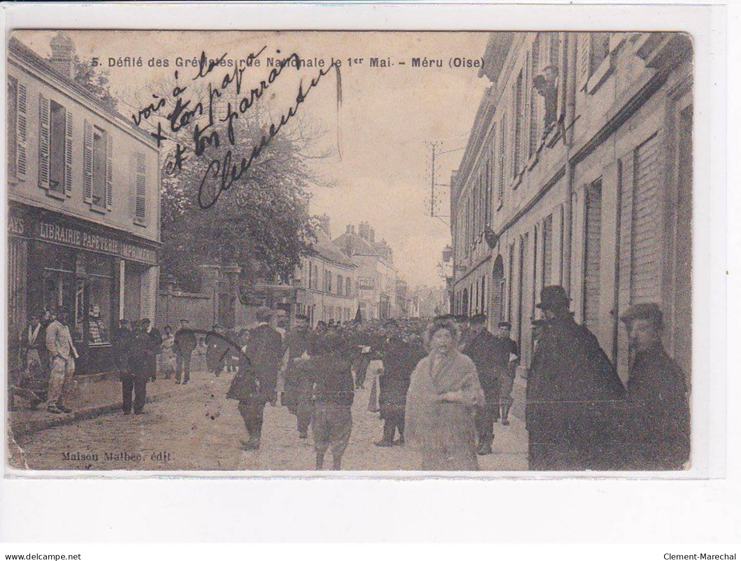 MERU - Défilé Des Grévistes Rue Nationale Le 1er Mai - état - Meru