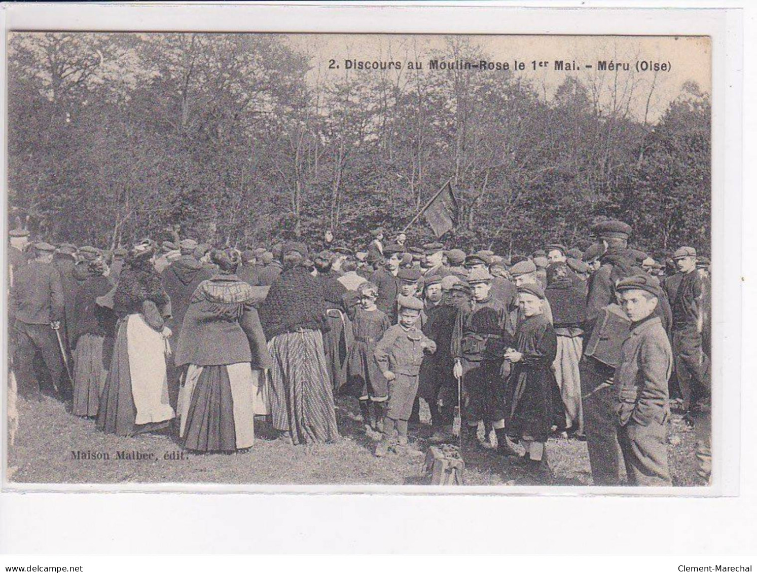 MERU - Discours Au Moulin-Rose Le 1er Mai - Très Bon état - Meru