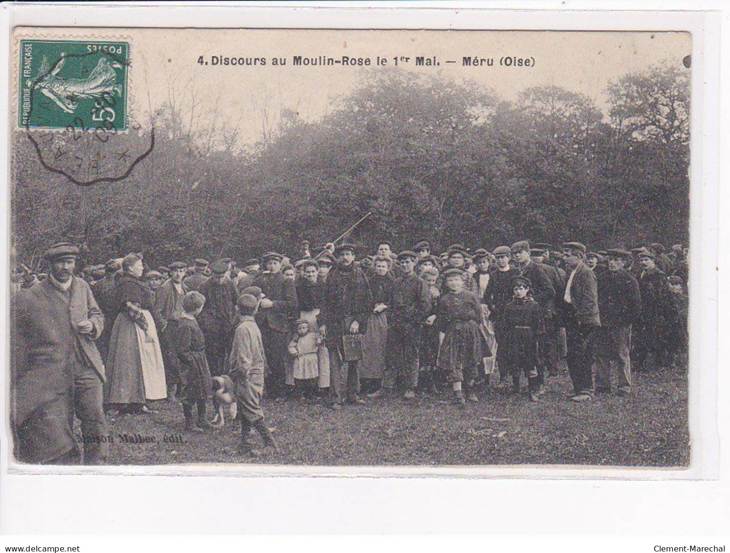 MERU - Discours Au Moulin-Rose Le 1er Mai - Très Bon état - Meru