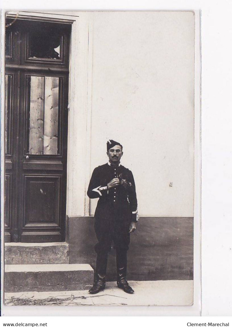 MERU - Carte Photo - Grève Des Boutonniers - Militaire - Très Bon état - Meru