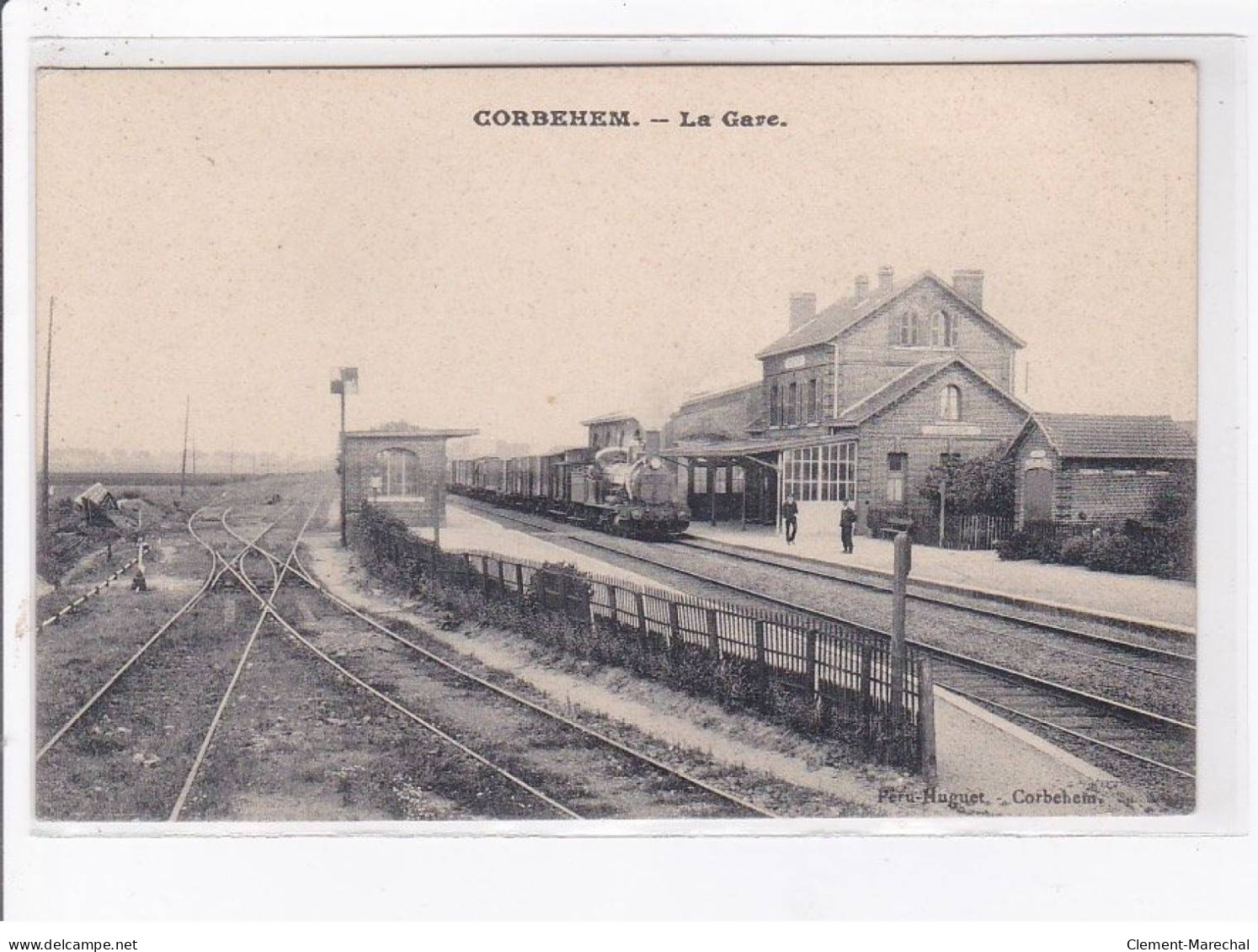 CORBEHEM: La Gare - Très Bon état - Andere & Zonder Classificatie