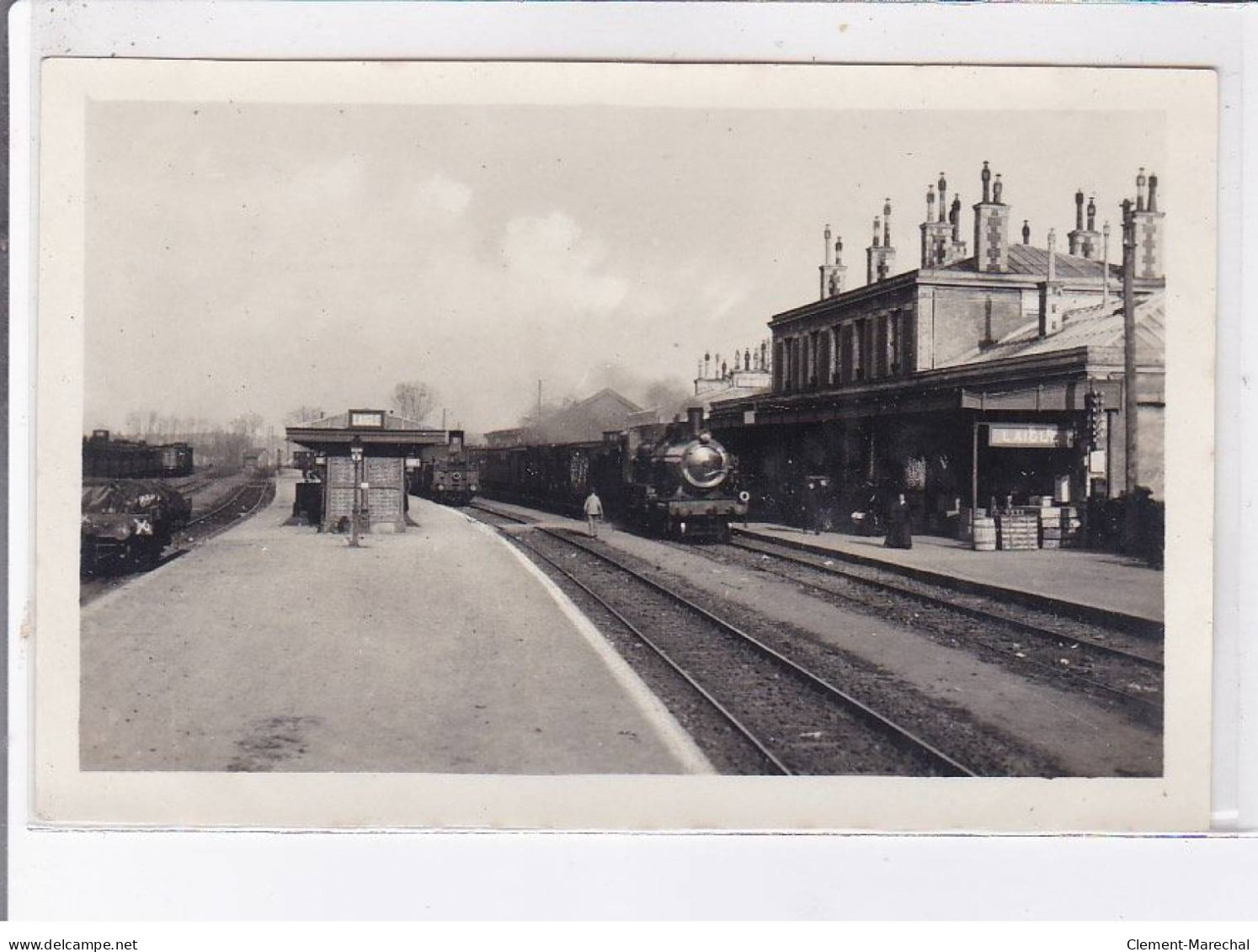 LAIGLE: Gare, Photo Format CPA - Très Bon état - Sonstige & Ohne Zuordnung