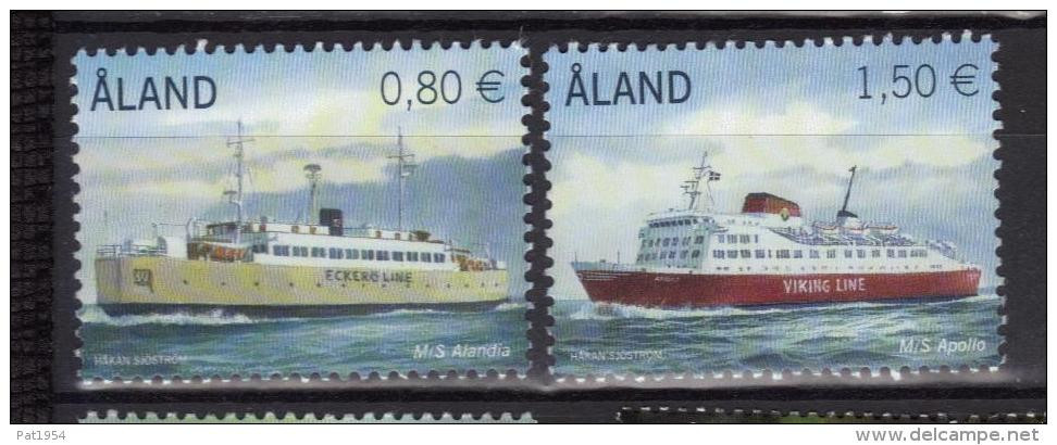 Aland 2011 N°337/338 Neufs Bateaux Ferries - Ålandinseln