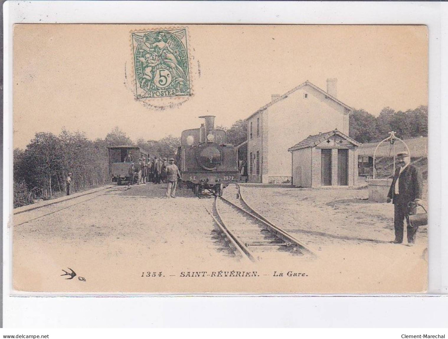 SAINT-REVERIEN: La Gare - Très Bon état - Altri & Non Classificati