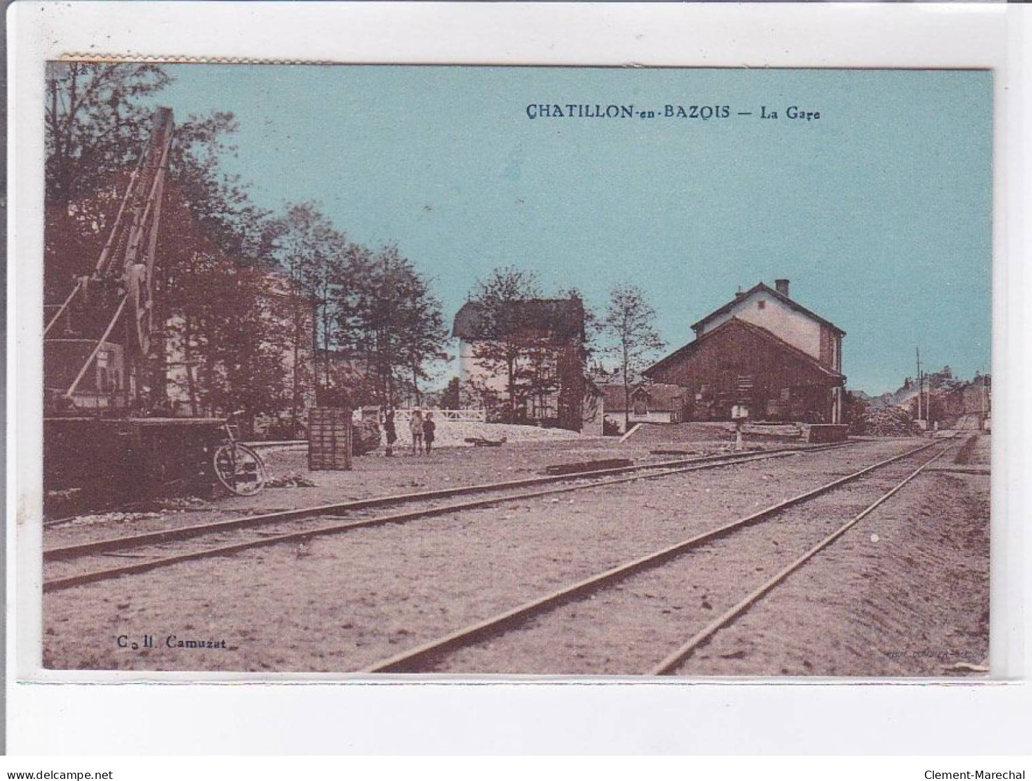 CHATILLON-en-BAZOIS: La Gare - Très Bon état - Andere & Zonder Classificatie