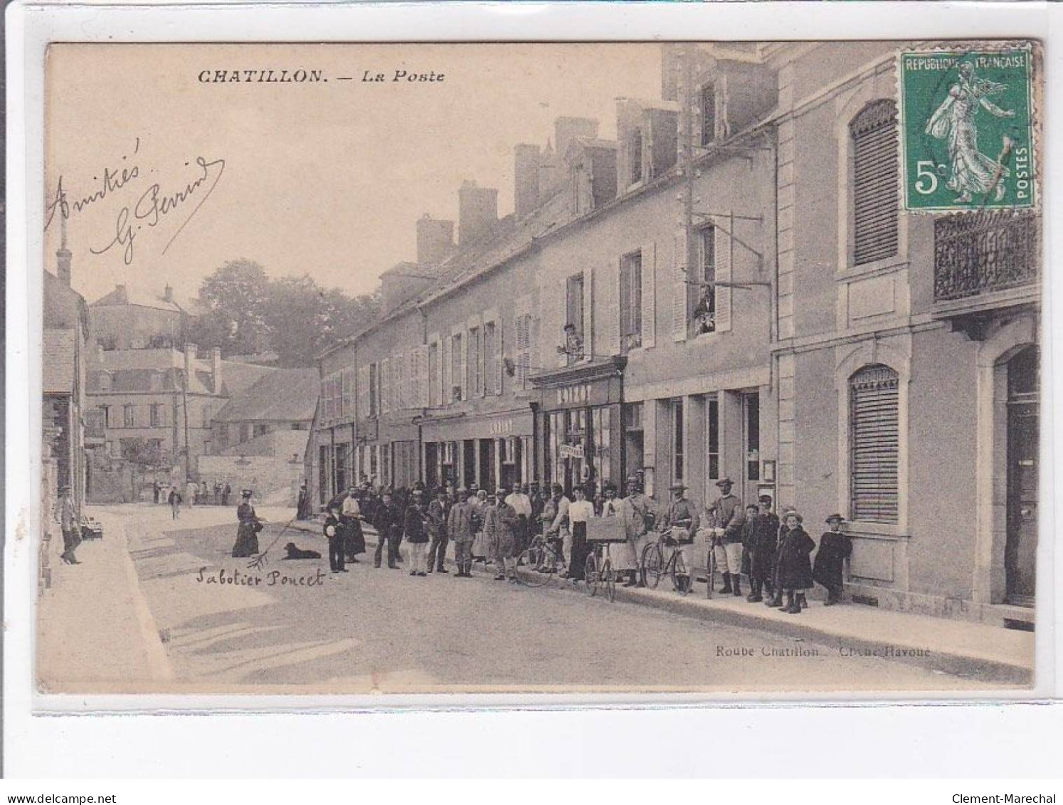 CHATILLON-en-BAZOIS: La Poste - Très Bon état - Chatillon En Bazois