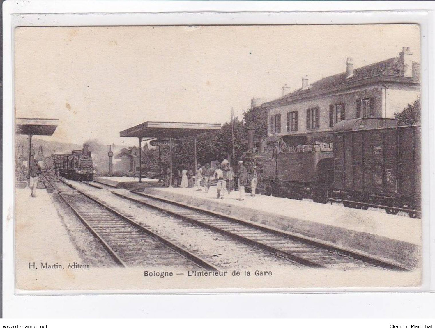 BOLOGNE: L'intérieur De La Gare - Très Bon état - Otros & Sin Clasificación