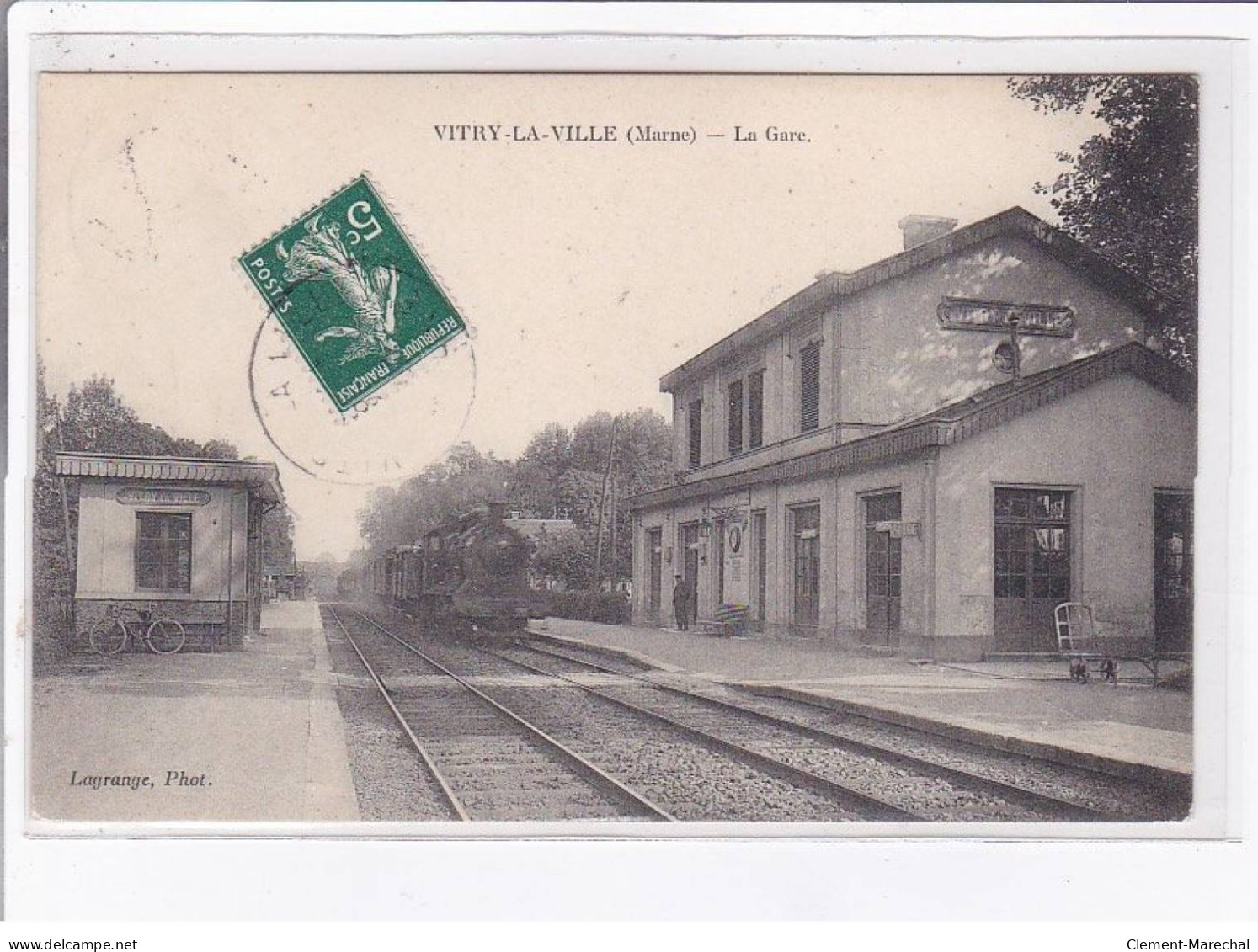 VITRY-la-VILLE: La Gare - Très Bon état - Vitry-la-Ville