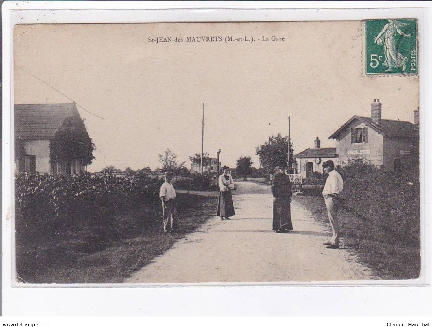 SAINT-JEAN-des-MAUVRETS: La Gare - Très Bon état - Autres & Non Classés