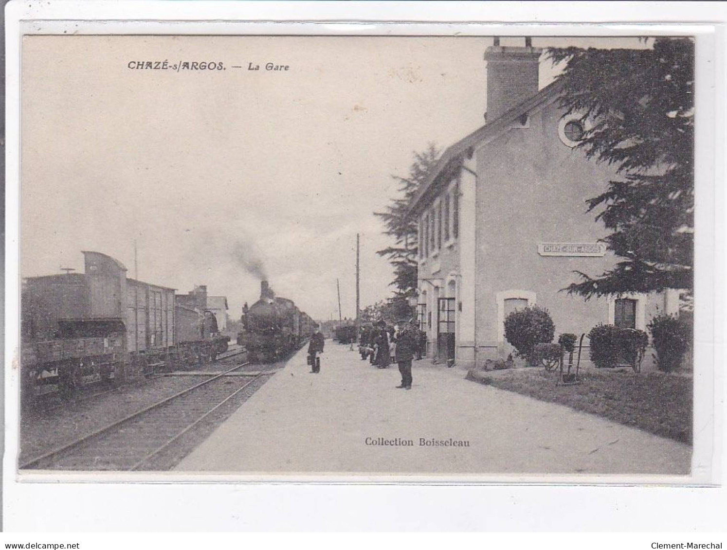 CHAZE-sur-ARGOS: La Gare - Très Bon état - Sonstige & Ohne Zuordnung