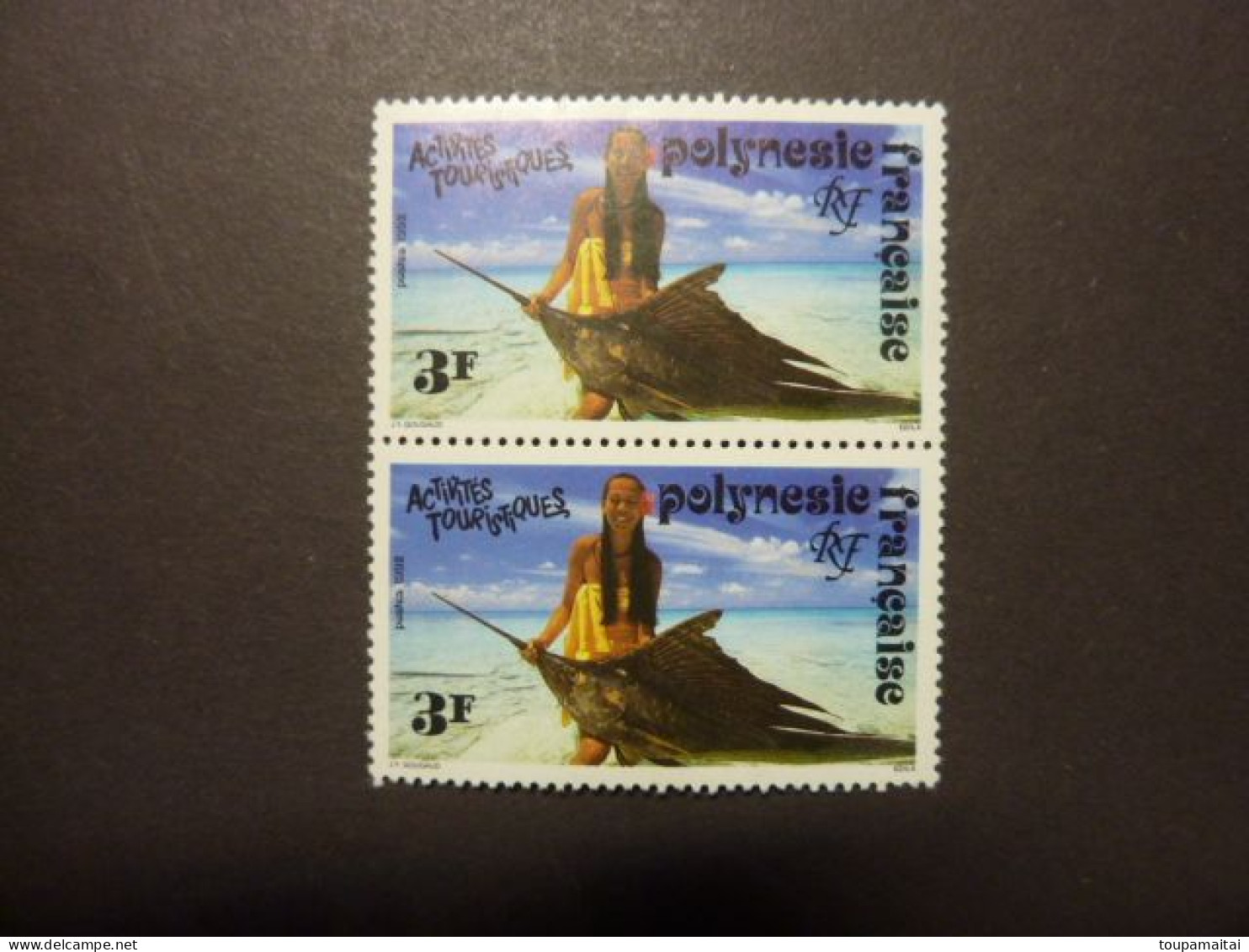 POLYNESIE FRANCAISE, Année 1992,  Paire De YT N° 401 Neufs MNH** - Nuovi