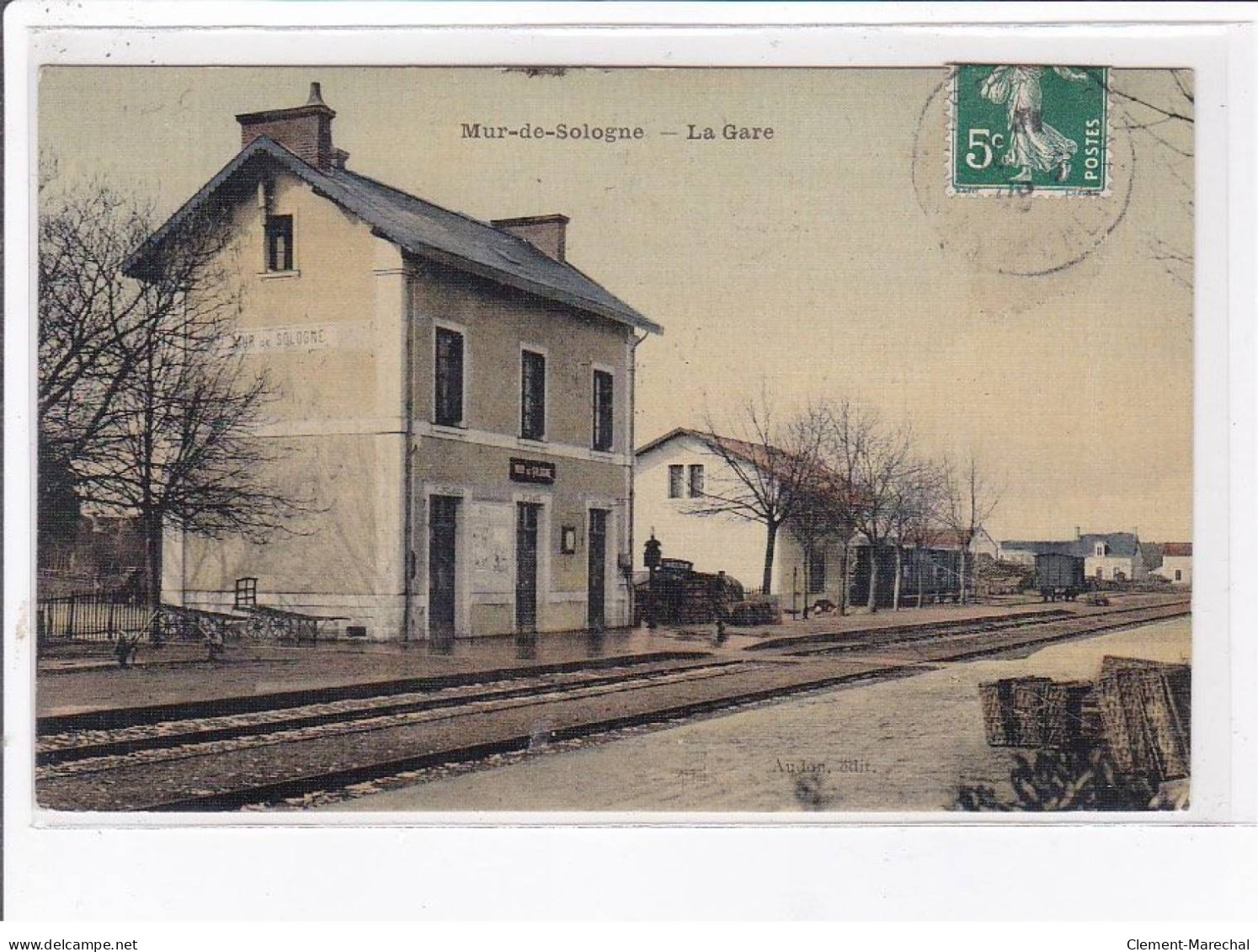 MUR-de-SOLOGNE: La Gare - Très Bon état - Altri & Non Classificati