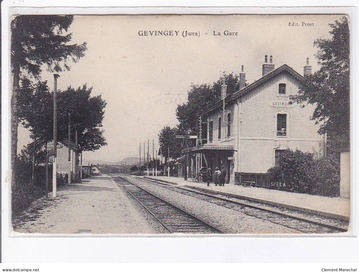 GEVINGEY: La Gare - Très Bon état - Sonstige & Ohne Zuordnung