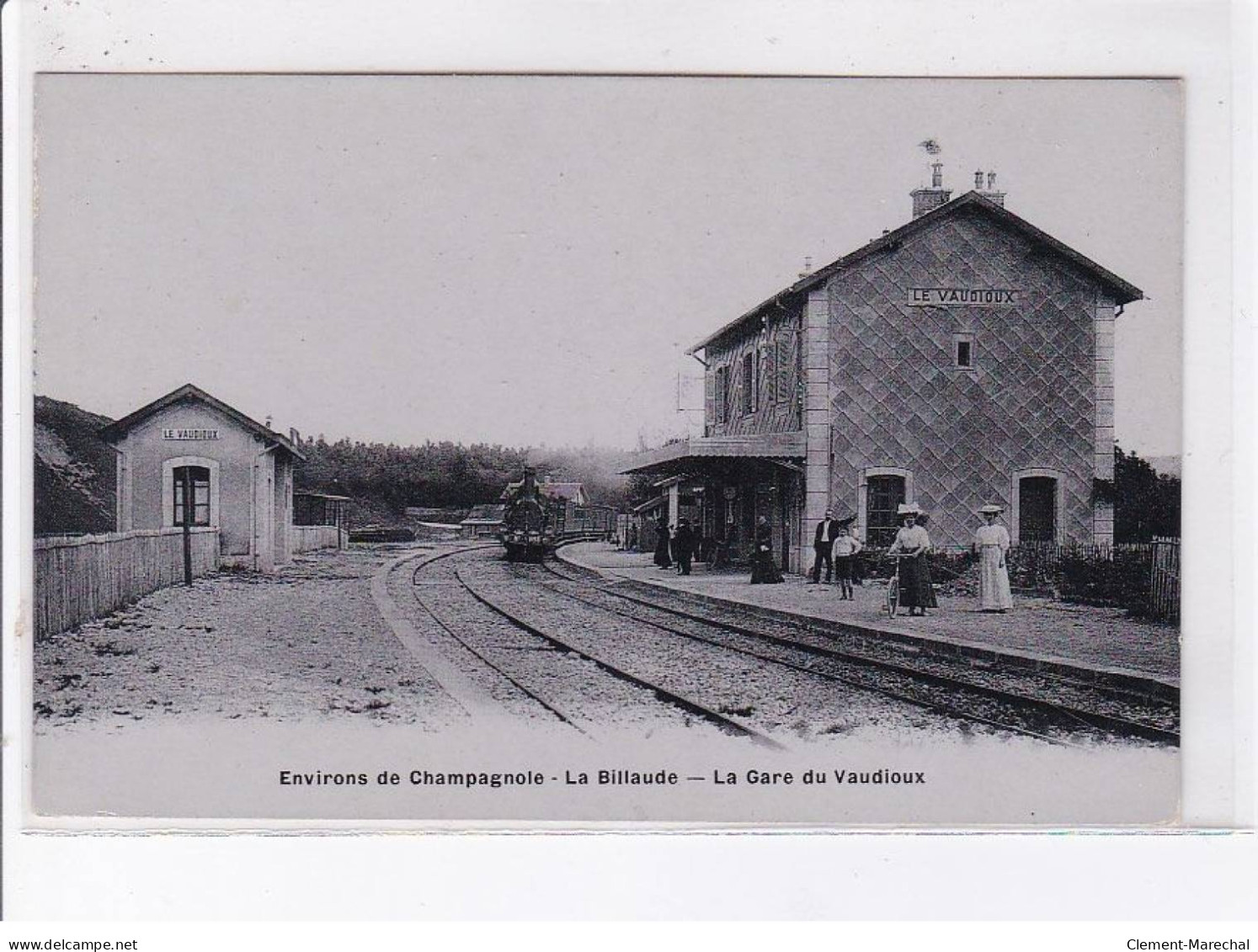 LA BILLAUDE: La Gare De Vaudioux - Très Bon état - Sonstige & Ohne Zuordnung