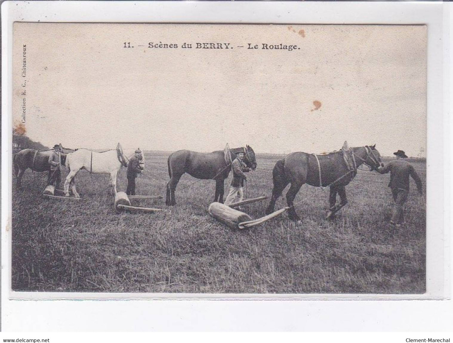 BERRY: Scènes Du Berry, Le Roulage - Très Bon état - Sonstige & Ohne Zuordnung