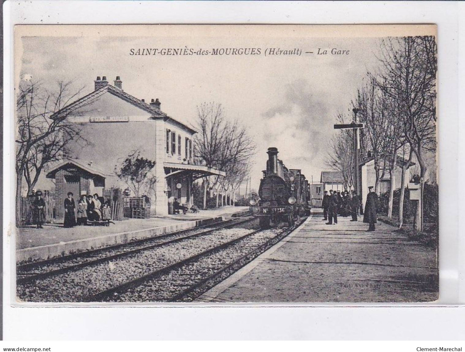 SAINT-GENIES-des-MOURGUES: La Gare - Très Bon état - Other & Unclassified