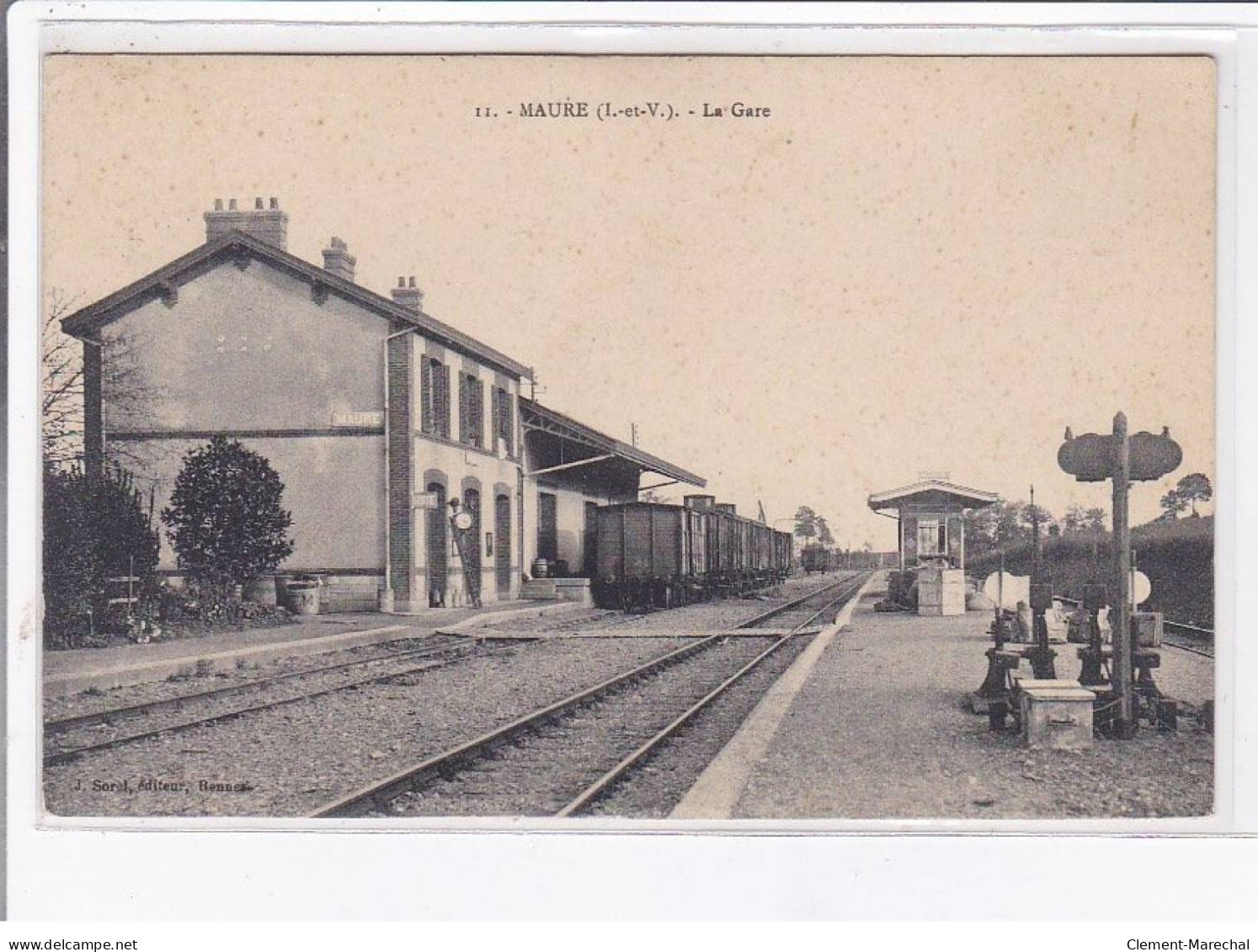 MAURE: La Gare - Très Bon état - Other & Unclassified