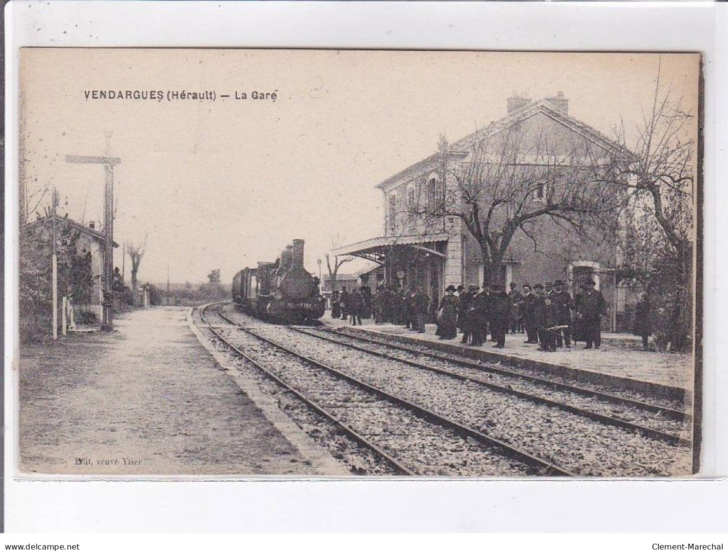 VENDARGUES: La Gare - Très Bon état - Other & Unclassified