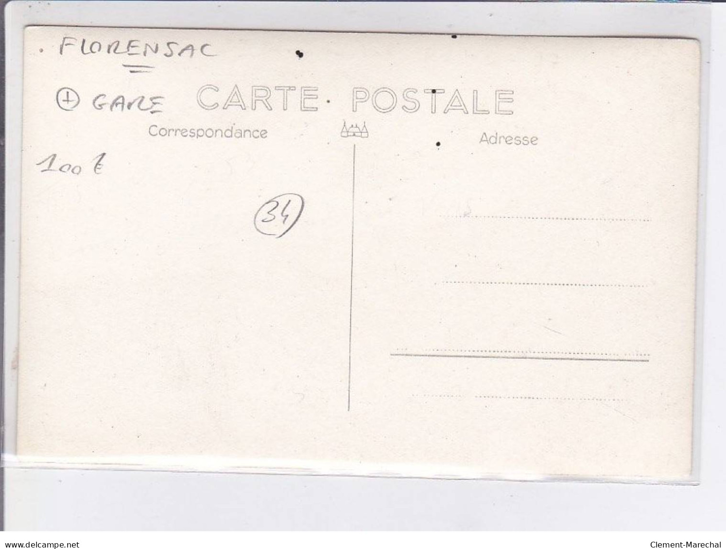 FLORENSAC: Gare - Très Bon état - Other & Unclassified