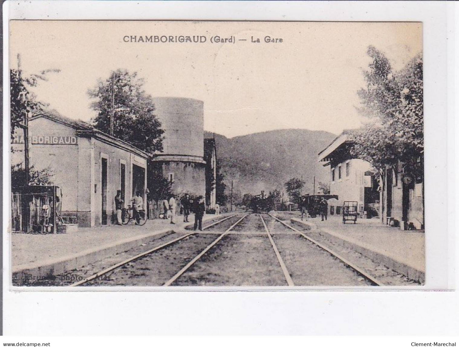 CHAMBORIGAUD: La Gare - Très Bon état - Chamborigaud