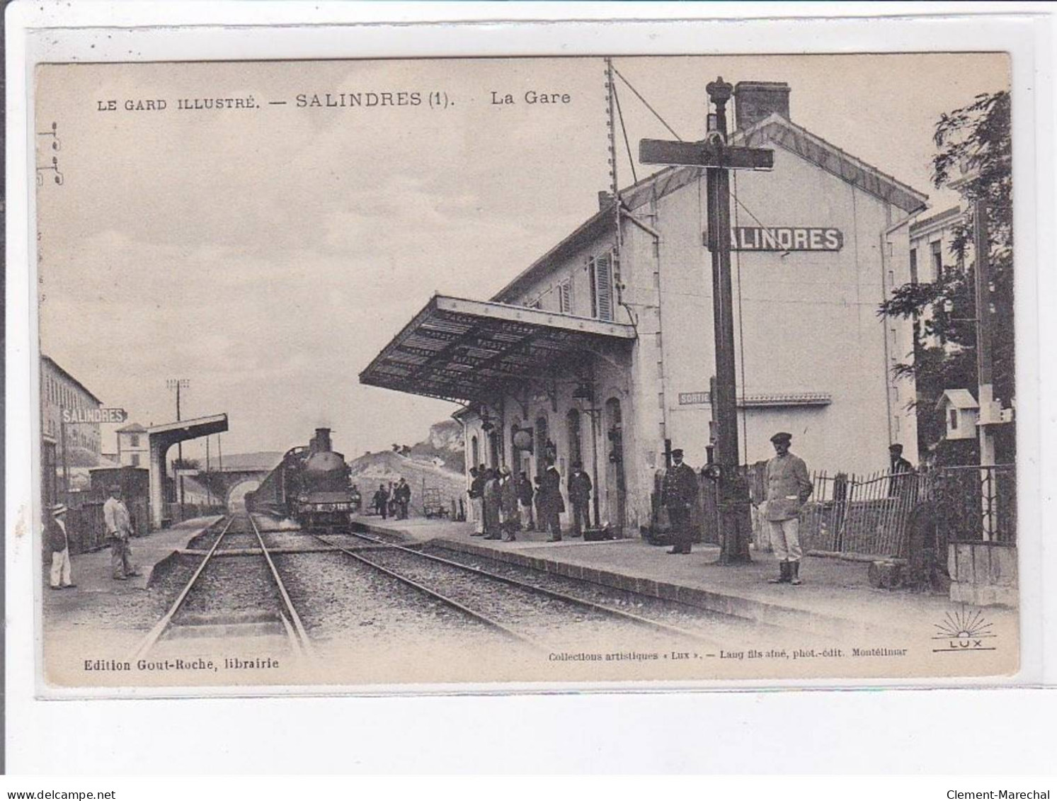 SALINDRES: La Gare - Très Bon état - Autres & Non Classés