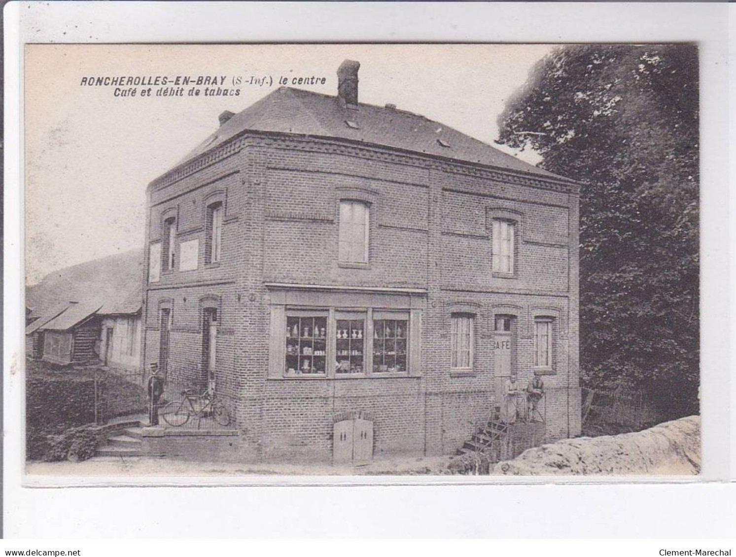 RONCHEROLLES-en-BRAY: Le Centre Café Et Débit De Tabacs - Très Bon état - Other & Unclassified