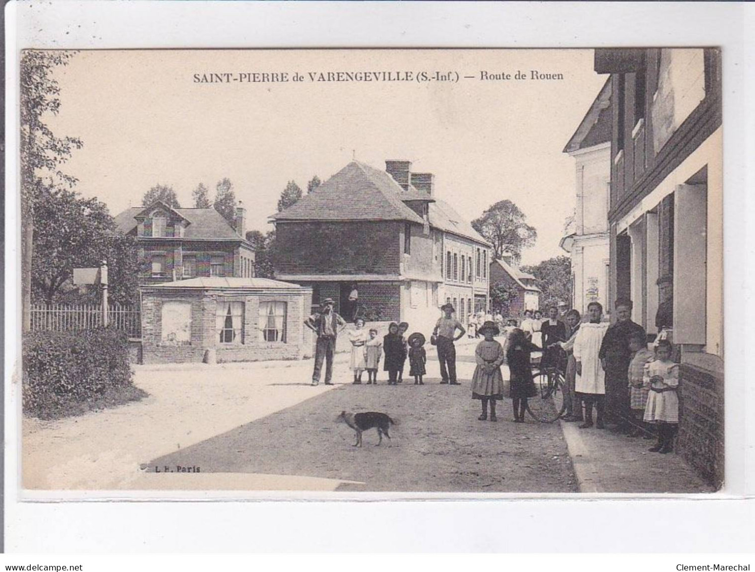 SAINT-PIERRE-de-VARENGEVILLE: Route De Rouen - Très Bon état - Le Treport