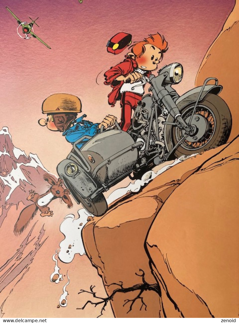 Affiche Spirou Et Fantasio - Tome Et Janry 1994 - Spirou Et Fantasio