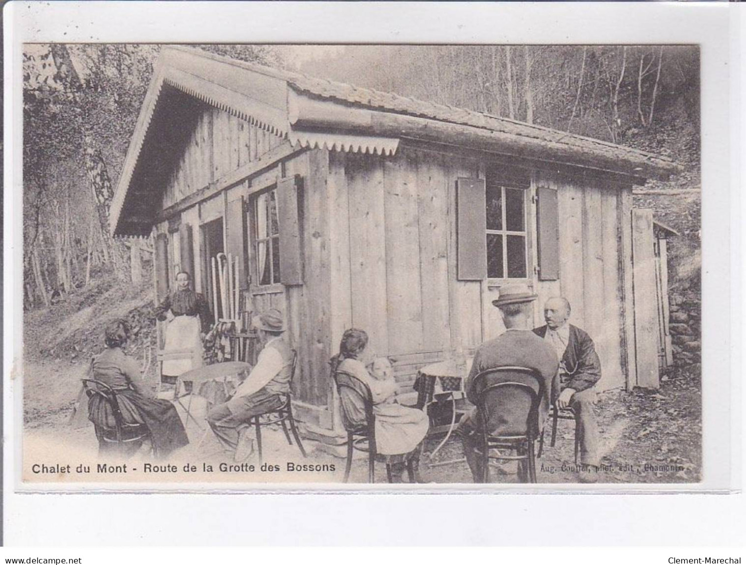 HAUTE-SAVOIE: Chalet Du Mont, Route De La Grotte Des Bossons - Très Bon état - Andere & Zonder Classificatie