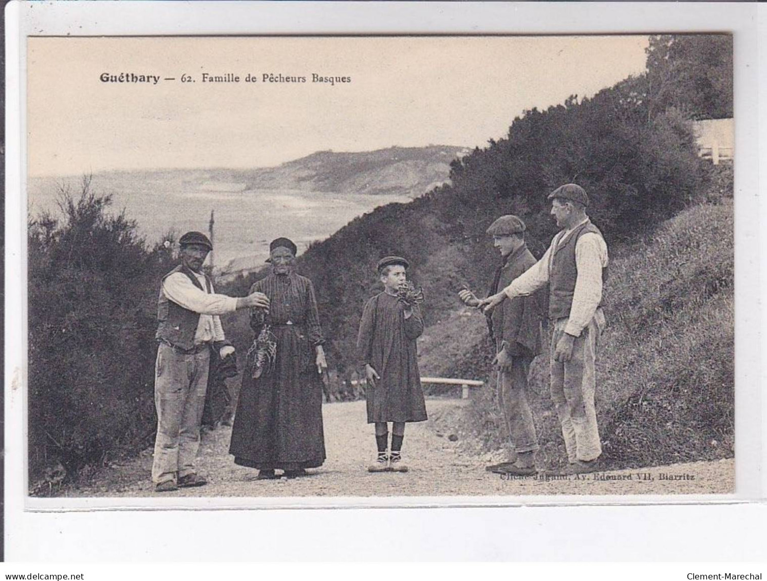 GUETAHRY: Famille De Pêcheurs Basques - Très Bon état - Guethary