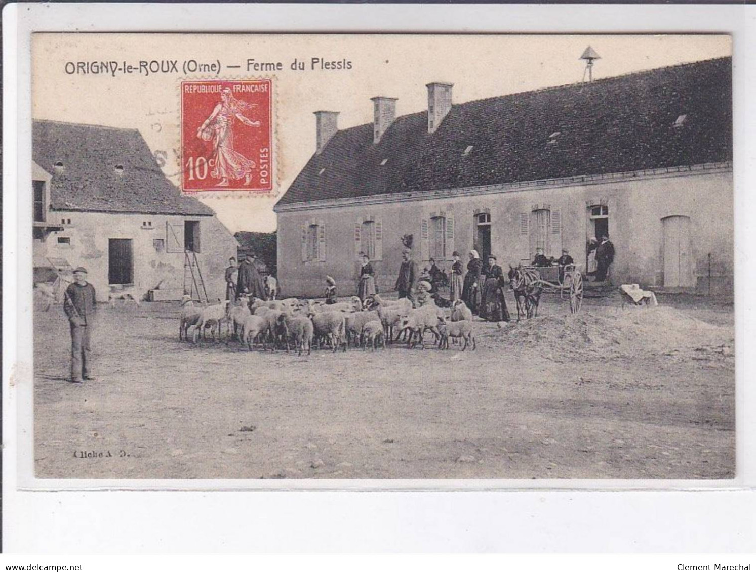 ORIGNY-le-ROUX: Ferme Du Plessis - Très Bon état - Andere & Zonder Classificatie