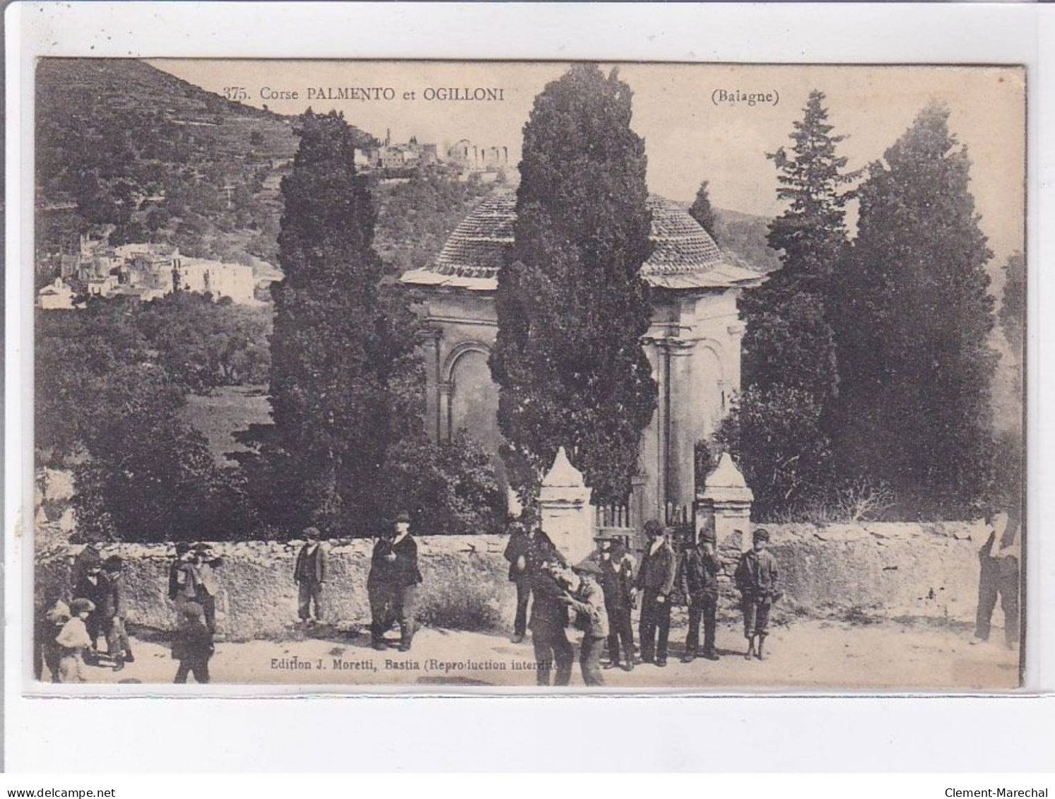 PALMENTO Et OGILLONI: Scène De Rue Et Vue Générale - Très Bon état - Ajaccio