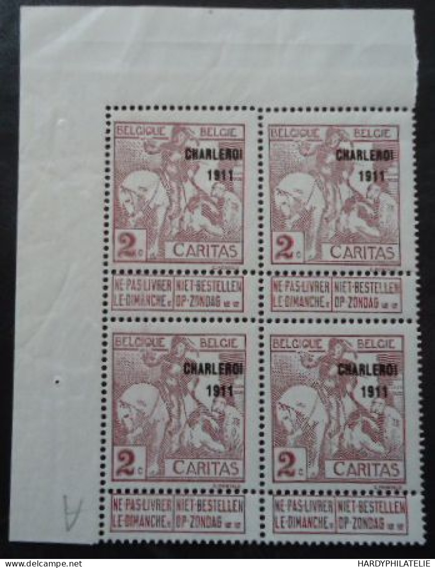 BELGIQUE N°102 MNH** - 1910-1911 Caritas