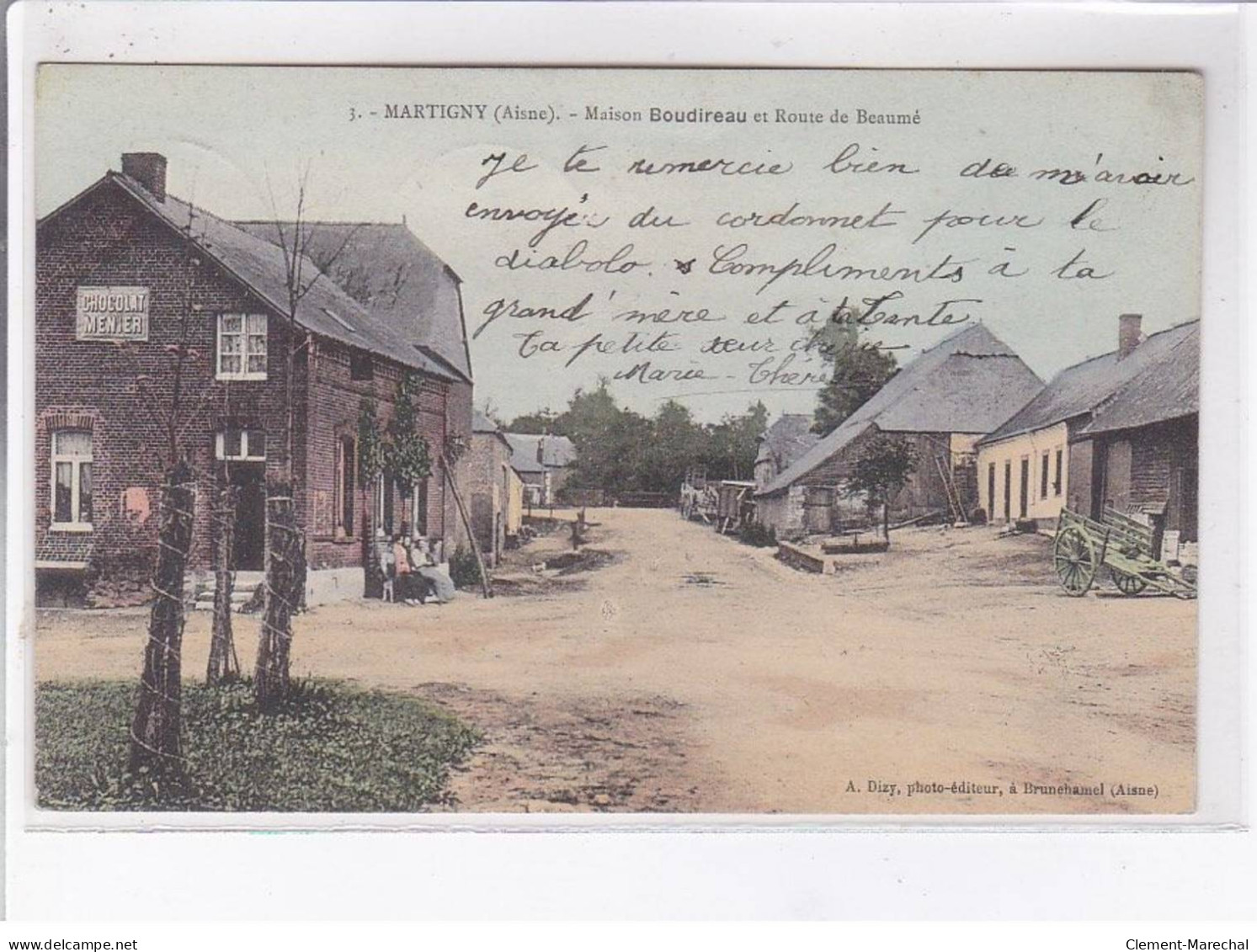 MARTIGNY: Maison Boudireau Et Route De Beaumé - Très Bon état - Other & Unclassified